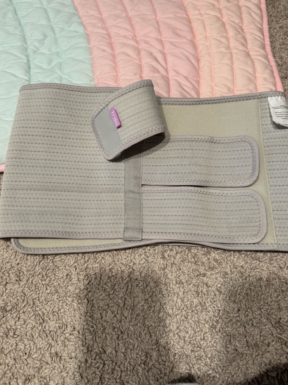 Postpartum Abdominal Support Belt - Light Gray